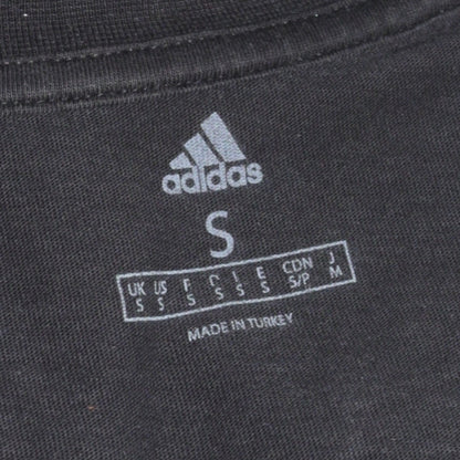 Adidas Men's Black Paris Graphic Logo Short Sleeve T-Shirt Size S