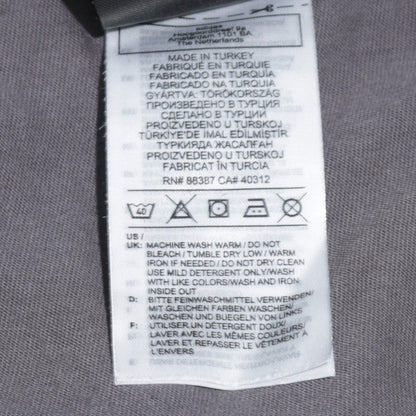 Adidas Men's Grey Graphic Logo T-Shirt Size S Short Sleeve Cotton