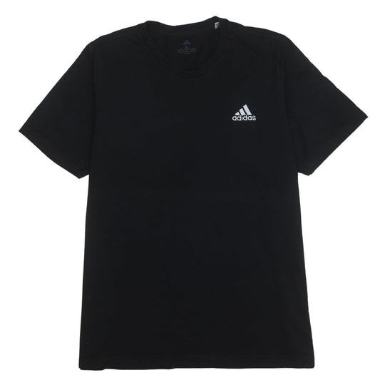 Adidas Men's Black XL Crew Neck Short Sleeve Sports T-Shirt