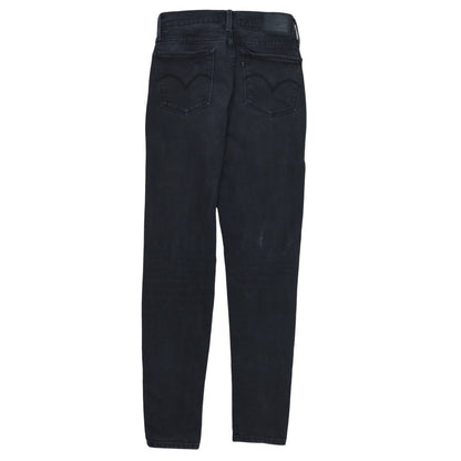 Levi's Women Black 710 Super Skinny Jeans Size 28