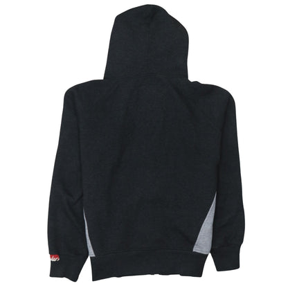 Smilodox Men's Black Full Zip Hoodie M Sports Gym Fleece