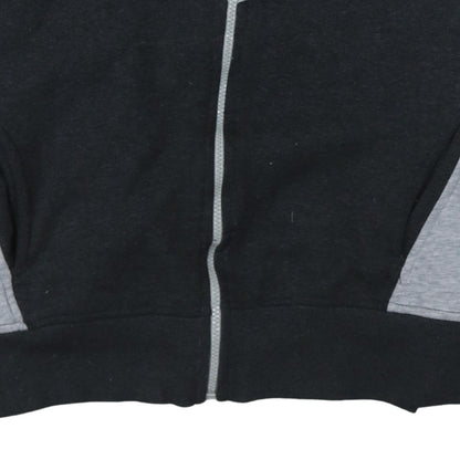Smilodox Men's Black Full Zip Hoodie M Sports Gym Fleece