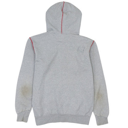 Puma Men's Grey Pullover Hoodie Small Logo Sportswear