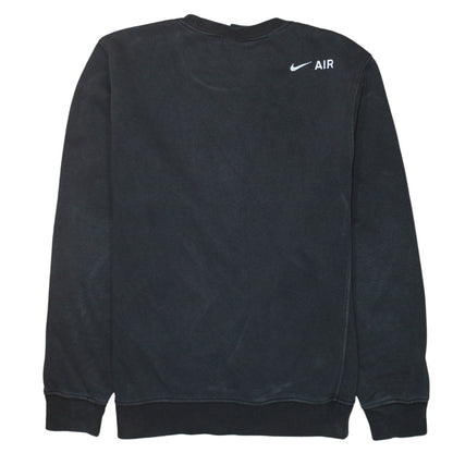 Nike Women's Black AIR Logo Pullover Sweatshirt XS