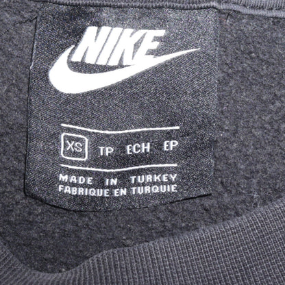 Nike Women's Black AIR Logo Pullover Sweatshirt XS
