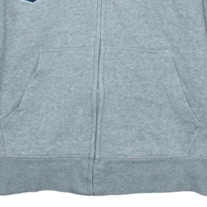 GAP Kids Boys Grey Full Zip Hoodie XL 12-13 Years Cotton Blend