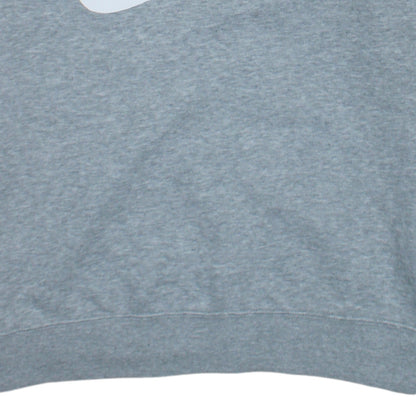 Nike Women Grey Small Crew Neck Pullover Sweatshirt