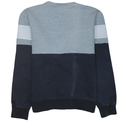 Champion Men’s Grey Colour Block Crew Neck Sweatshirt Size L