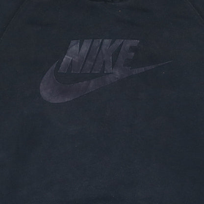 Nike Womens Black Pullover Hoodie Size S 8/10 Sportswear Logo Sweatshirt