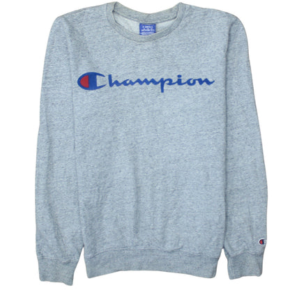 Champion Men's Grey XS Crew Neck Pullover Sweatshirt