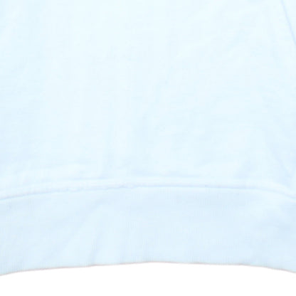 Champion Womens White XS Hoodie Pullover Logo Print Cotton Blend
