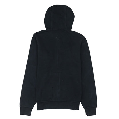 Nike Men's Black Full Zip Hoodie Small Fleece Hooded Sweatshirt