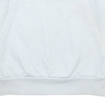 Champion Boys White Pullover Hoodie XL 13-14 Years Cotton Blend Logo Sweatshirt