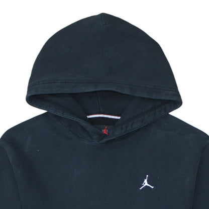 Jordan Men's Black Pullover Hoodie Size S Fleece Logo Sweatshirt