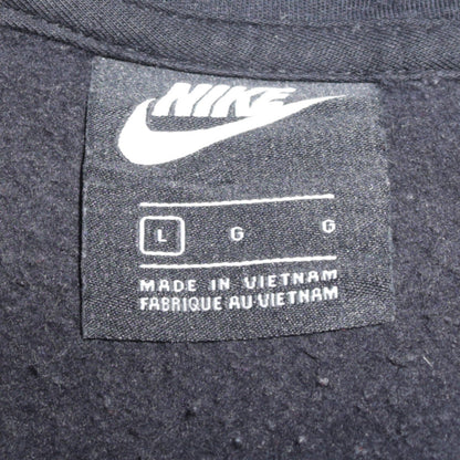 Nike Men's Black Full Zip Hoodie L Fleece Sportswear