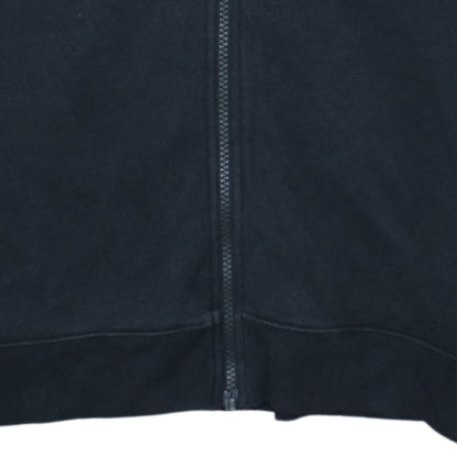 Nike Men's Black Full Zip Hoodie L Fleece Sportswear