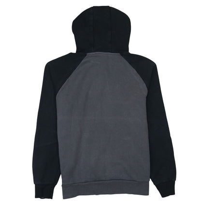 Ellesse Mens Grey Pullover Hoodie L Logo Fleece Sweatshirt