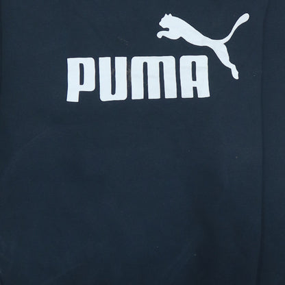 Puma Womens Black XS Crew Neck Pullover Sweatshirt