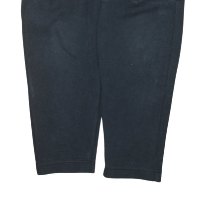 Nike Men's Black Cargo Jogger Trousers Size S Fleece Cotton Blend