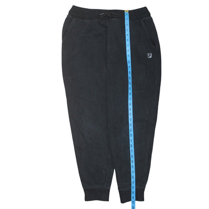 Fila Men's Black Jogger Sweatpants L Regular Fit Casual