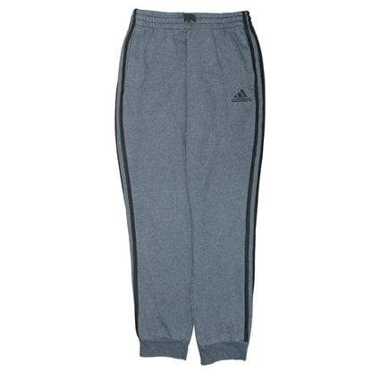 Adidas Men's Grey Jogger Sweatpants Small Elastic Waist Tapered Fit