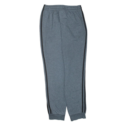 Adidas Men's Grey Jogger Sweatpants Small Elastic Waist Tapered Fit