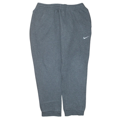 Nike Men Grey Regular Fit Fleece Sweatpants M