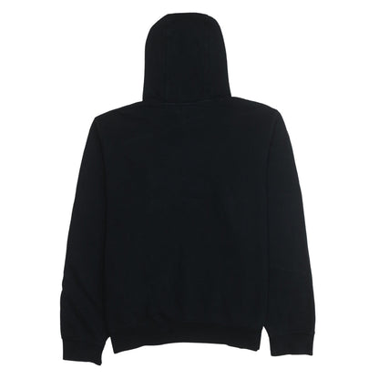 Nike Women Black XL Pullover Hoodie Cotton Blend Logo Sportswear