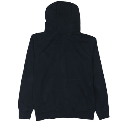Nike Women's Black Full Zip Hoodie Medium Cotton Blend Sweatshirt