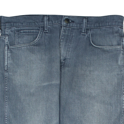 Levi's Men Blue 513 Slim Straight Jeans 34x30 Denim