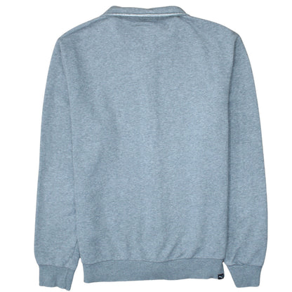 Puma Men’s Grey Full Zip Sweatshirt Size M Regular Fit