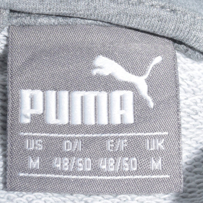 Puma Men’s Grey Full Zip Sweatshirt Size M Regular Fit