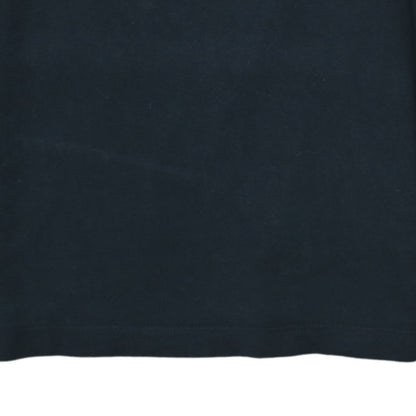 Tommy Jeans Men's Black Long Sleeve Cotton Crew Neck T-Shirt XS