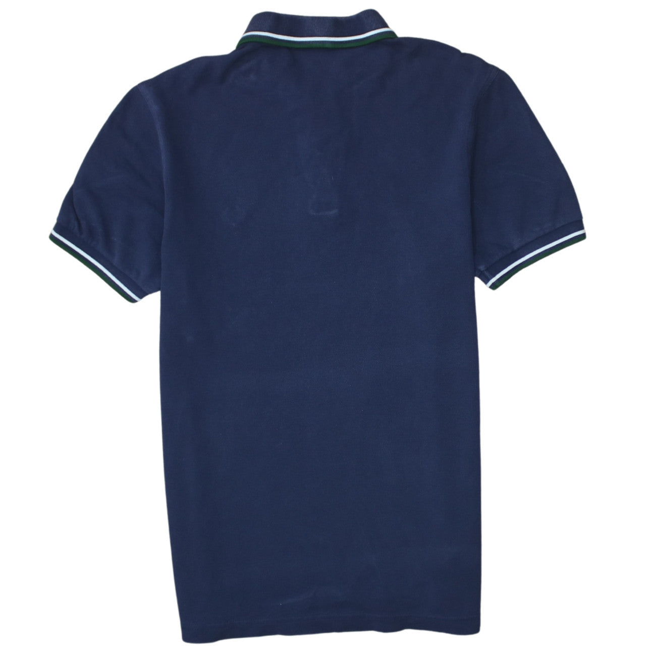 Fred Perry Men's Blue Slim Fit Cotton Polo Shirt Size S
