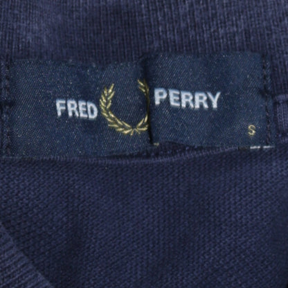 Fred Perry Men's Blue Slim Fit Cotton Polo Shirt Size S