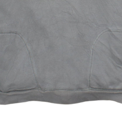 Reebok Women’s Grey Pullover Hoodie Size M Cotton Blend Logo Sweatshirt