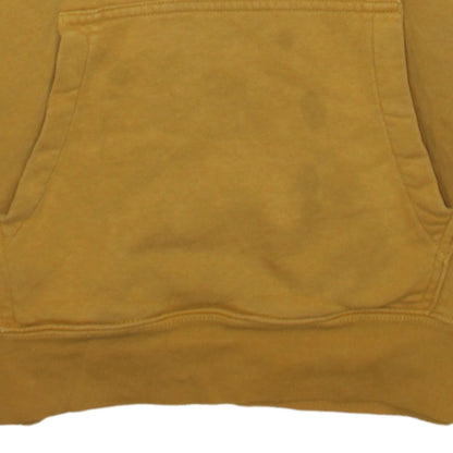 GAP Women Mustard Yellow Pullover Hoodie Small Cotton Blend