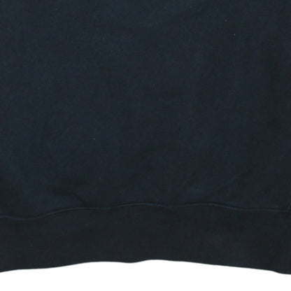 Nike Womens Black XS Pullover Crew Neck Logo Sweatshirt