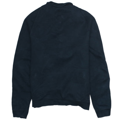 Nike Men's Black Full Zip Sweatshirt Small Size Regular Fit