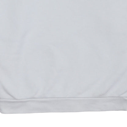 Adidas Women White Crew Neck Long Sleeve Logo Sweatshirt XS