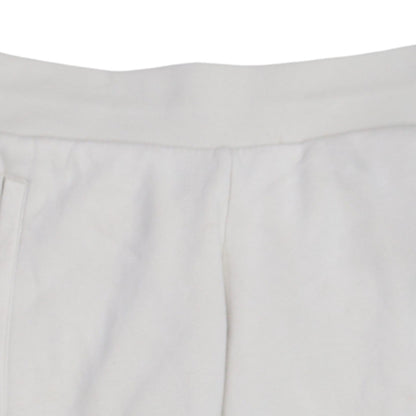 Adidas Womens White XS Joggers Fleece Cotton Blend Sweatpants