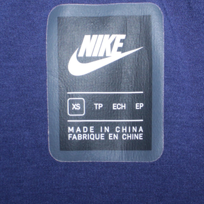 Nike Men's Blue Full Zip Hoodie XS Tottenham Logo Sportswear
