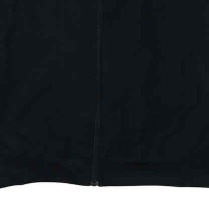 Nike Men's Black Track Jacket Medium Full Zip Lightweight