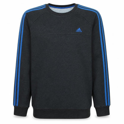 Adidas Men's Black L Crew Neck Pullover Sweatshirt