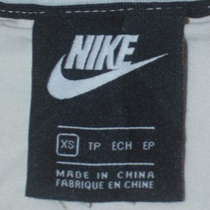 Nike Women's Ivory Air Logo Cotton Basic T-Shirt XS