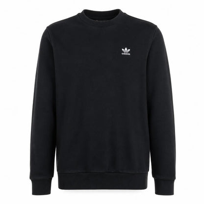 Adidas Boys Black Crew Neck Pullover Sweatshirt 13-14 Years