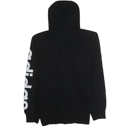 adidas Men's Black Full Zip Hoodie Medium Sports Essentials