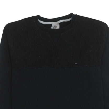 Timberland Men's Black Crew Neck Pullover Sweatshirt Size M