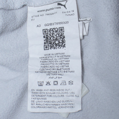 Puma Men’s Grey 1/4 Zip Newcastle United Sweatshirt L