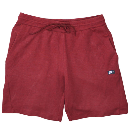 Nike Men's Red XL Sweat Shorts Activewear Cotton Blend Drawstring
